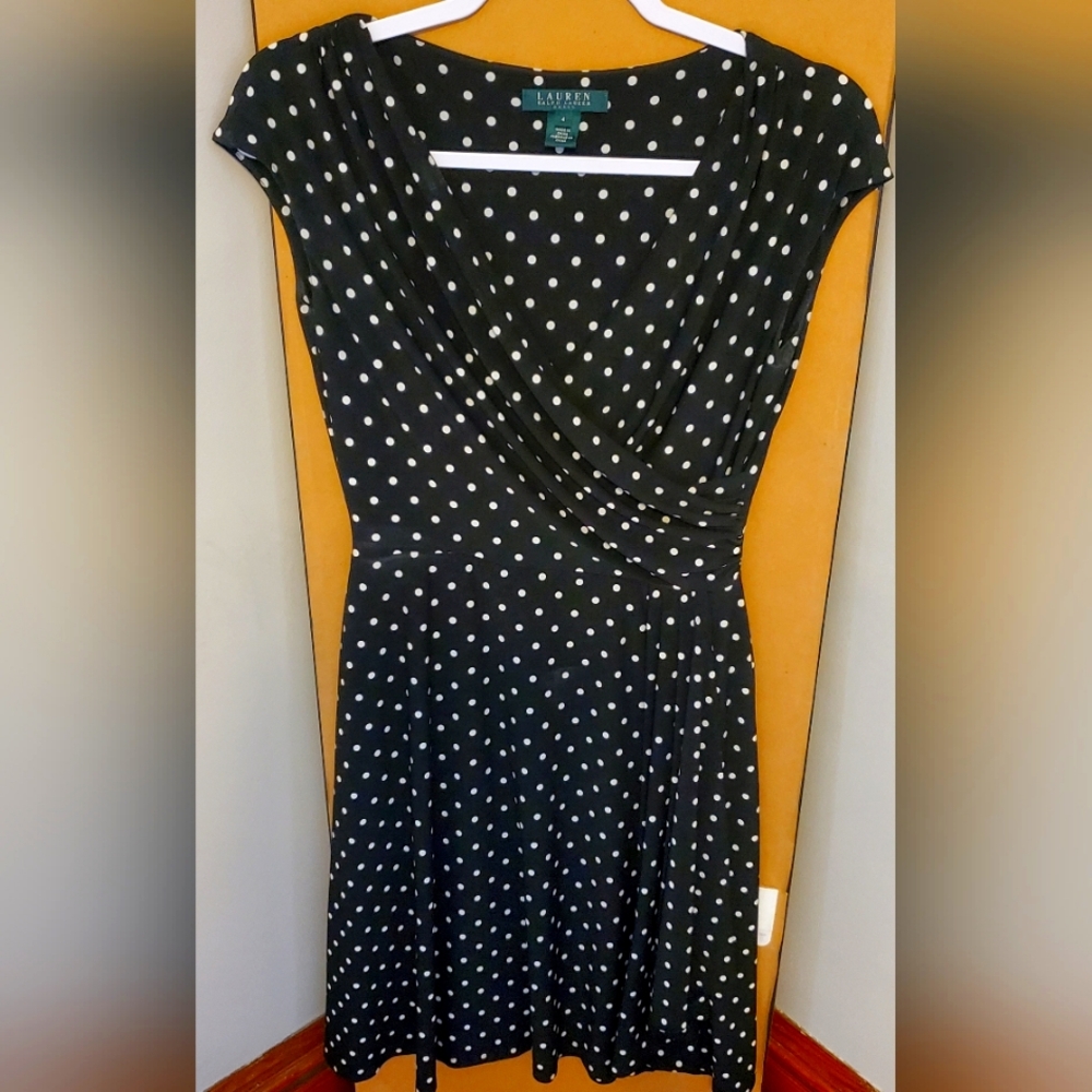 Black Polka Dot Dress